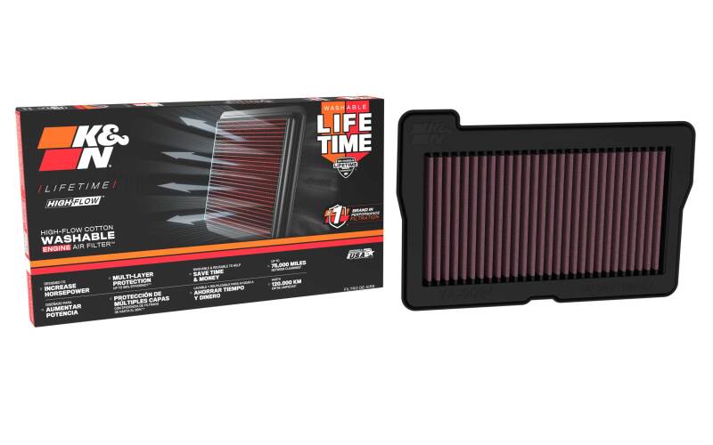 Yamaha MT-09 Air Filter - K&N Engineering - Direct Fit - 2023+